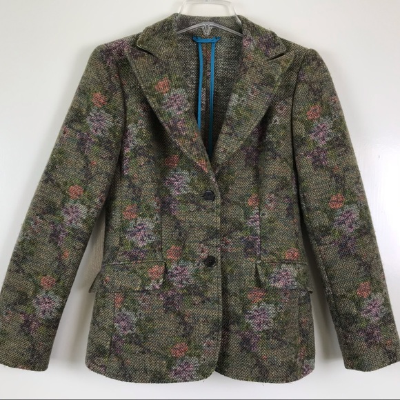 Etro Jackets & Blazers - ETRO Milano Tweed Wool Jacket Italy sz 40 US 2 4